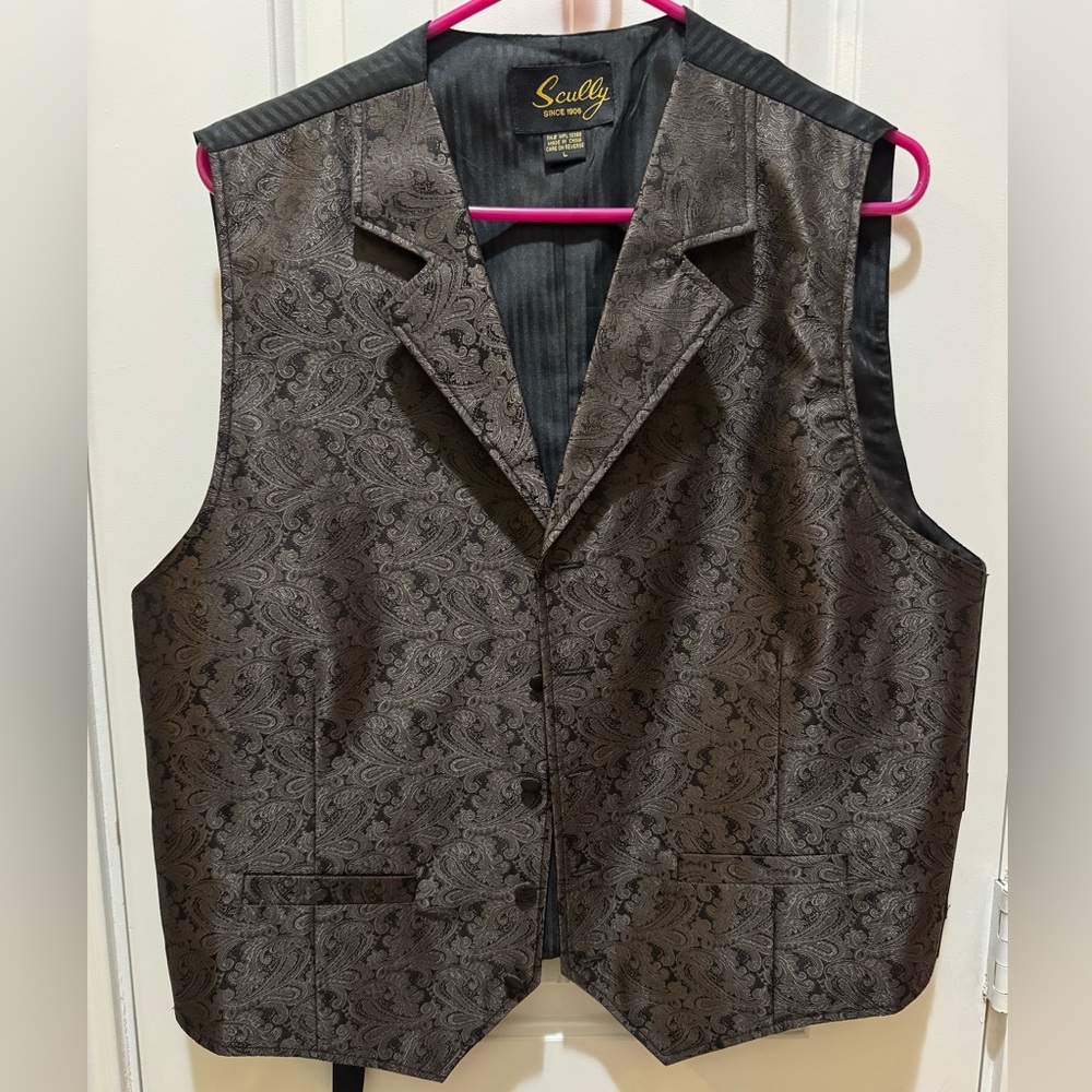 Scully Brown Paisley Blazer